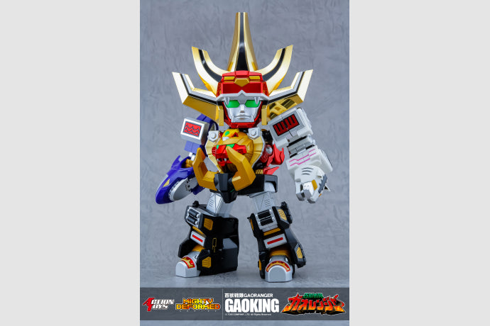 MIGHTY DEFORMED 百獸戰隊GAORANGER牙吠王GAOKING